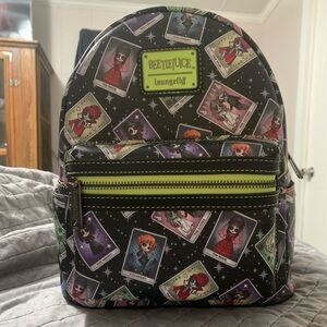 Loungefly Beetlejuice Character Tarot Card mini back pack